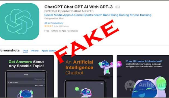 Hàng trăm nghìn người tải nhầm app ChatGPT giả mạo