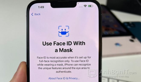 Cách mở khoá Iphone khi đeo khẩu trang - Iphone chính thức hỗ trợ dùng Face ID khi  đeo khẩu trang