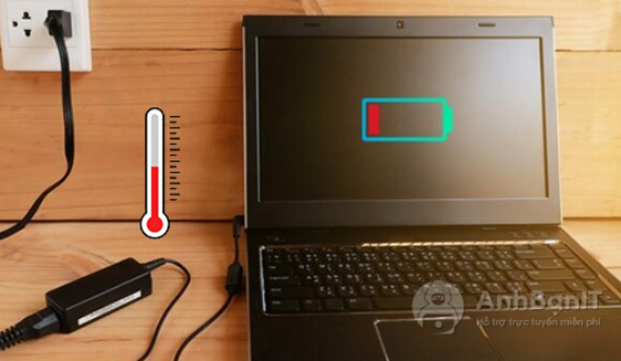 Hướng dẫn cách xử lý sạc laptop khi bị nóng quá mức