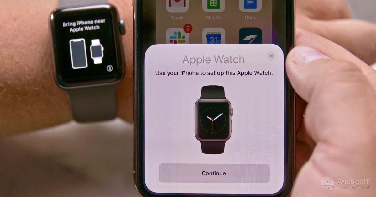 Kết nối Apple Watch với Iphone