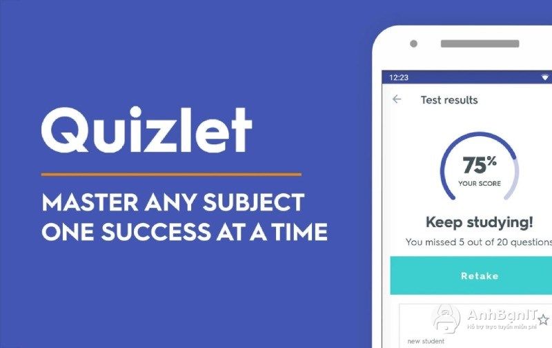Ứng dụng Quizlet miễn phí